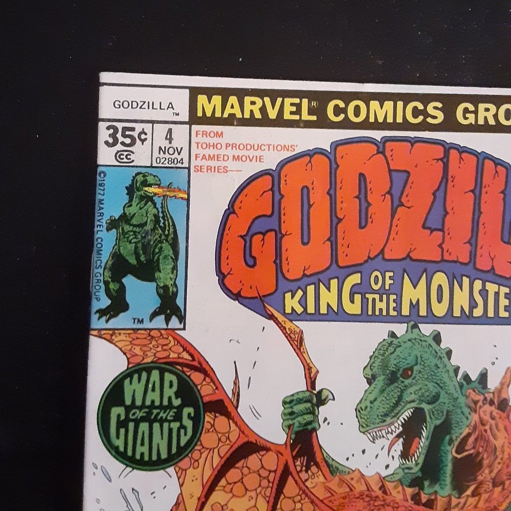 GODZILLA #4 (NOVEMBER 1977)STORY BY DOUG MOENCH FIRST APPEARNCE OF DR DE… - Picture 2 of 10
